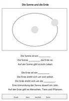Vorschau - Arbeitsblätter - AB zu Sonne und Erde - Seite 3