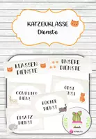 Vorschau - Anderer Materialtyp - Katzenklasse Dienste - Deckblatt