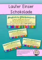 Vorschau - Anderer Materialtyp - Lauter Einser Schokolade - Deckblatt