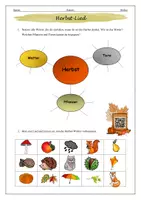 Vorschau - Arbeitsblätter - SPARPAKET Laternenlieder St. Martin - 3 Arbeitsblätter - farbig & schwarz - weiß - Seite 2