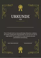 Vorschau - Anderer Materialtyp - Urkunde Menschsein - Seite 1