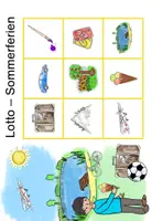 Vorschau - Spiele - Freebie - Sprachförderung "Sommerferien": Lotto (DaZ/DaF) - Seite 3