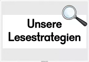 Vorschau - Poster - Tafelkarten Lesestrategien - Seite 2