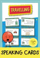 Vista previa - Tarjetas / Manipulativos - Travelling Speaking Cards; Viajar: 39 tarjetas de conversación (Inglés) - Portada