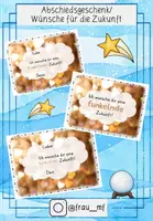 Vorschau - Bildkarten - Abschiedsgeschenk/Wünsche für die Zukunft - Deckblatt