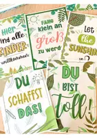 Vorschau - Stationenlernen - MEGA Klassenraum-Deko-Paket I Klasse dekorieren I Klassenzimmer gestalten #edukisommerschnapper - Seite 3
