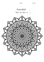 Vorschau - Arbeitsblätter - 2. Materialpaket: Ausmalbilder Mandala 11-20 - Seite 2