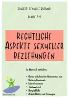 Vorschau - Stundenentwürfe - Sexuelle Bildung: Rechtliche Aspekte - Deckblatt