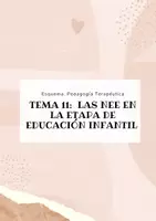 Vista previa - Evaluación - Oposiciones Pedagogía Terapéutica: esquema tema 11 - Portada