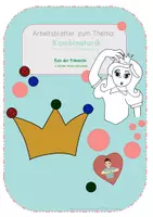 Vorschau - Arbeitsblätter - Kombinatorik - Krone basteln - Gebärdensprache - Deckblatt