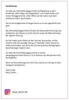 Vorschau - Text - Stimmbildungsgeschichte Zitter Ritter in der Schule - Seite 1