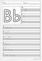 Vorschau - Arbeitsblätter - Buchstabeneinführung: B - Seite 3