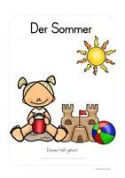 Vorschau - Unterrichtsreihen - DaZ/DaF - "DER SOMMER": Arbeitsheft - Seite 3