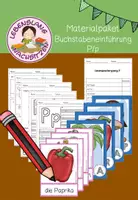 Vorschau - Arbeitsblätter - Buchstabeneinführung: P - Deckblatt