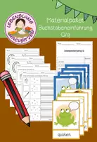 Vorschau - Unterrichtsreihen - Buchstabeneinführung: Q #Edukisummer - Deckblatt