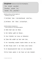 Vorschau - Arbeitsblätter - Satzglieder in Klasse 3 einführen und üben - Seite 2