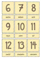 Vorschau - Spiele - DaZ/DaF-Zahlen / Freiarbeitsmaterial - Seite 2