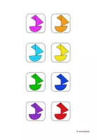 Vorschau - Fördermaterial/Inklusion - Zuordnung, Farben, Schiffe, Pränumerik, Förderung, Klettmappe - Seite 3