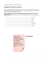 Vorschau - Arbeitsblätter - Königin des Sprungturms - Irgendwas ist anders als sonst - Kapitel 3 Tagebucheintrag - Deckblatt