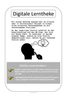 Vorschau - Stationenlernen - Digitale Lerntheke: Begrüßung bis Argumentation - Deckblatt