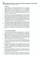 Vorschau - Klassenarbeiten - Klausur mit EHZ - Nostra Aetate - Verhältnis zum Judentum - Inklusivismus, Exklusivismus - Konzil - Analyse religionstheologische Modelle - Seite 2
