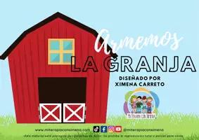 Vista previa - Manualidades / Dibujos para colorear - ARMEMOS LA GRANJA - Portada