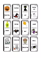 Aperçu - Jeux - Anglais : Dominos sur le thème d'Halloween - Page 2