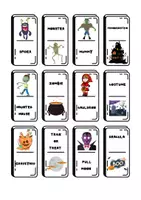 Aperçu - Jeux - Anglais : Dominos sur le thème d'Halloween - Page 3