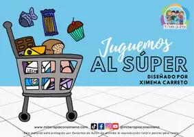Vista previa - Manualidades / Dibujos para colorear - ¡Juguemos al super! - Portada