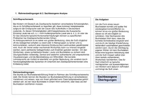 Vorschau - Stundenentwürfe - Unterrichtsentwurf Buchstabeneinführung W - Seite 1