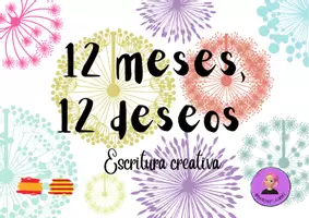 Aperçu - Feuilles d'exercices - Espagnol : 12 mois, 12 souhaits / 12 meses, 12 deseos - Page de couverture