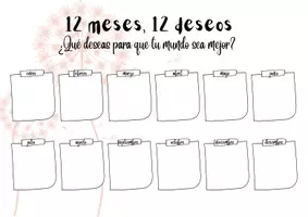 Aperçu - Feuilles d'exercices - Espagnol : 12 mois, 12 souhaits / 12 meses, 12 deseos - Page 3