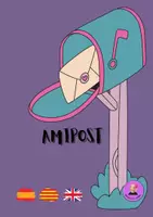 Aperçu - Feuilles d'exercices - Espagnol : AMIPOST - Écrire une lettre à un ami / AMIPOST - Escribe una carta a un amigo - Page de couverture