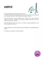 Aperçu - Feuilles d'exercices - Espagnol : AMIPOST - Écrire une lettre à un ami / AMIPOST - Escribe una carta a un amigo - Page 1