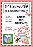 Vorschau - Spiele - BILDKARTEN für den Würfel mit Taschen MATERIALPAKET - Deckblatt