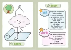 Vorschau - Stundenentwürfe - 🧘🏻♀️Yogageschichte☁️ Die kleine Wolke Nalani 🌈🌦 - Seite 3