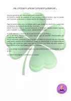 Aperçu - Feuilles d'exercices - Espagnol : JE ME CONSIDÈRE COMME UNE PERSONNE CHANCEUSE POUR... / ME CONSIDERO UNA PERSONA AFORTUNADA POR... - Page 1