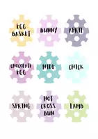 Aperçu - Jeux - Anglais : RÉCUPÉRER LES CARTES DE PÂQUES / PICK UP EASTER CARDS - Page 3