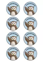 Vorschau - Poster - Eulenklasse Materialpaket – Klassenzimmer Deko Grundschule Klasse 1 | Klassentier Eule | Classroom Management | Organisation & Einschulung - Seite 3