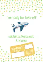 Vorschau - Arbeitsblätter - Glücksbüchlein zum Abschied 4. Klasse - Deckblatt