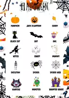 Vista previa - Hojas de trabajo - HALLOWEEN WORKSHEETS - página 2