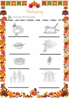 Vista previa - Hojas de trabajo - Pack Festivals: vocabulary+ worksheets+ flashcards - página 3