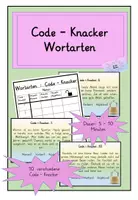 Vorschau - Unterrichtsreihen - Wortarten Code-Knacker : 10 mal 5 Minuten - Deckblatt