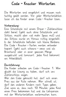 Vorschau - Unterrichtsreihen - Wortarten Code-Knacker : 10 mal 5 Minuten - Seite 1