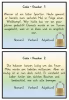 Vorschau - Unterrichtsreihen - Wortarten Code-Knacker : 10 mal 5 Minuten - Seite 2