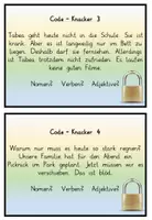 Vorschau - Unterrichtsreihen - Wortarten Code-Knacker : 10 mal 5 Minuten - Seite 3