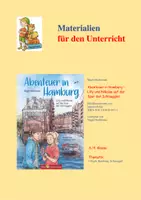 Vorschau - Arbeitsblätter - Unterrichtsmaterialien zum Kinderbuch "Abenteuer in Hamburg - Lilly und Nikolas auf der Spur der Schmuggler" - Seite 1