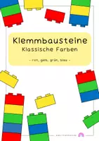 Vorschau - Spiele - Visuelle Wahrnehmung / Kombinatorik mit Klemmbausteinen (Lego) - Seite 1