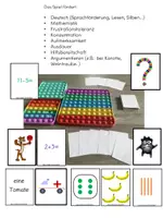 Vorschau - Stationenlernen - Plopper: Viele Spielvarianten für Deutsch und Mathe - Deckblatt