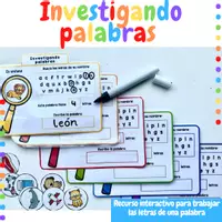 Vista previa - Unidades / Secuencias / Situaciones de Aprendizaje - Investigando palabras - Portada